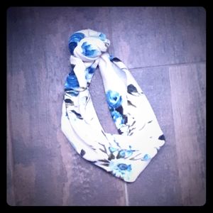 Handmade floral donut swirl toddler headwrap